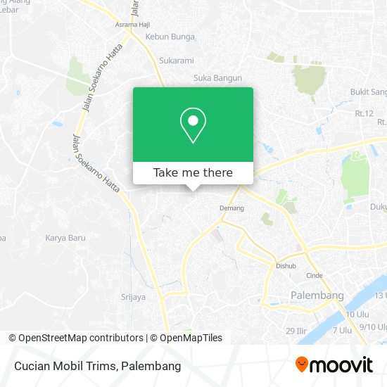 Cucian Mobil Trims map