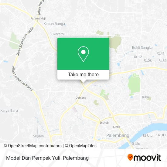 Model Dan Pempek Yuli map
