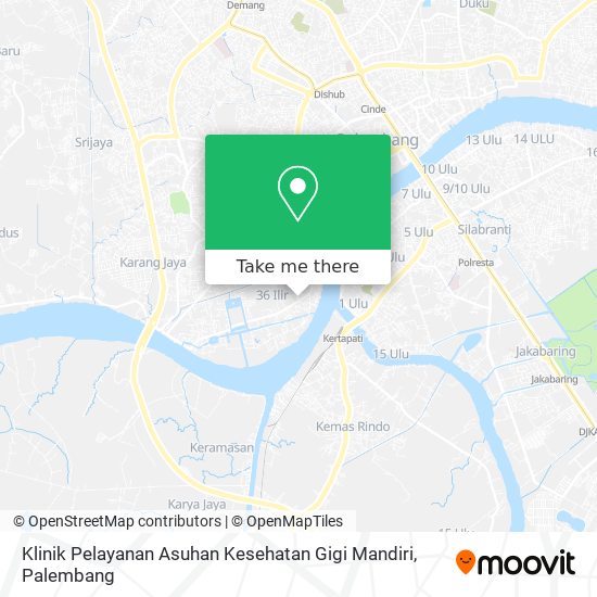 Klinik Pelayanan Asuhan Kesehatan Gigi Mandiri map