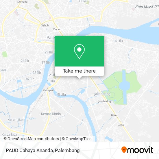 PAUD Cahaya Ananda map