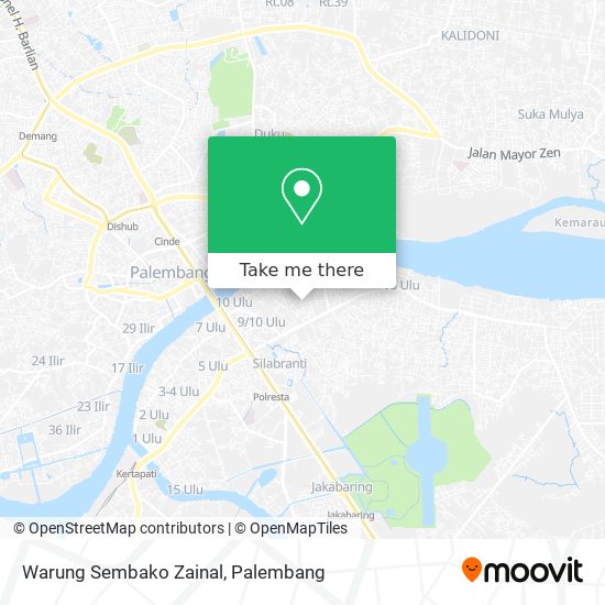 Warung Sembako Zainal map