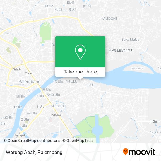 Warung Abah map
