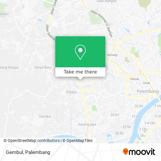 Gembul map