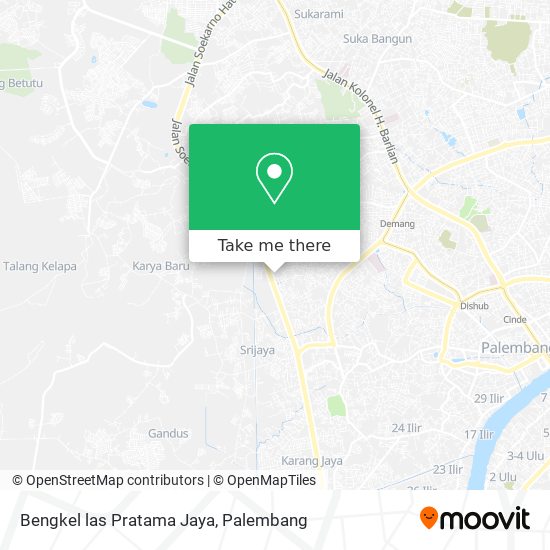 Bengkel las Pratama Jaya map