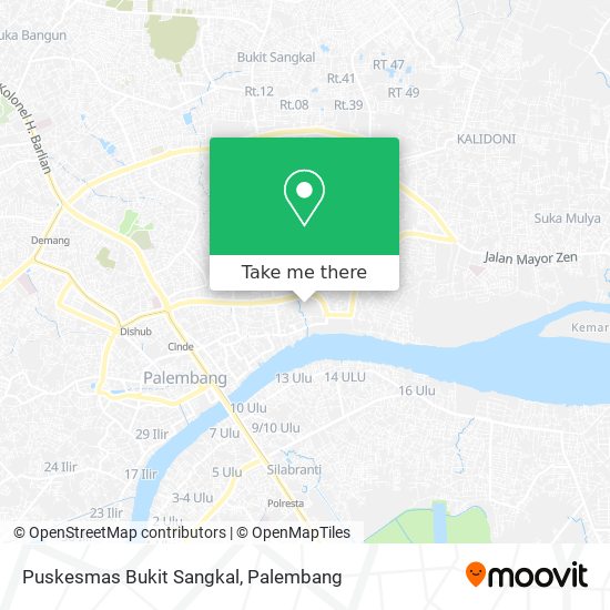 Puskesmas Bukit Sangkal map