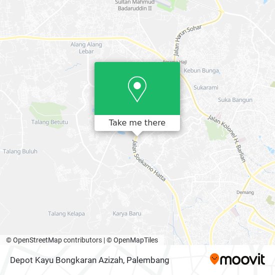 Depot Kayu Bongkaran Azizah map