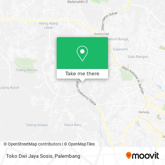 Toko Dwi Jaya Sosis map