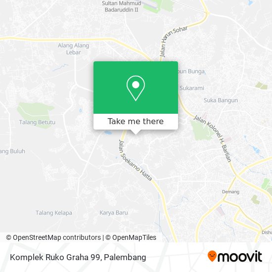 Komplek Ruko Graha 99 map