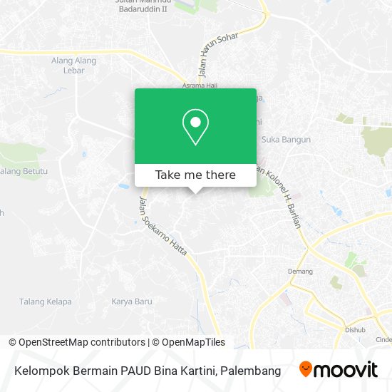 Kelompok Bermain PAUD Bina Kartini map