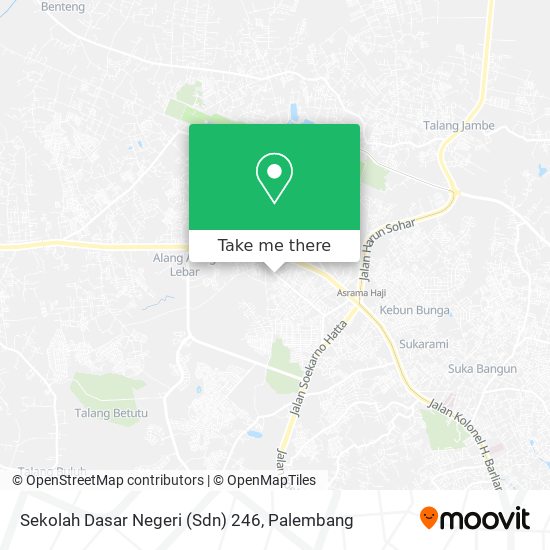 Sekolah Dasar Negeri (Sdn) 246 map