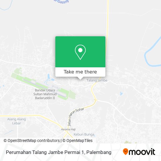 Perumahan Talang Jambe Permai 1 map
