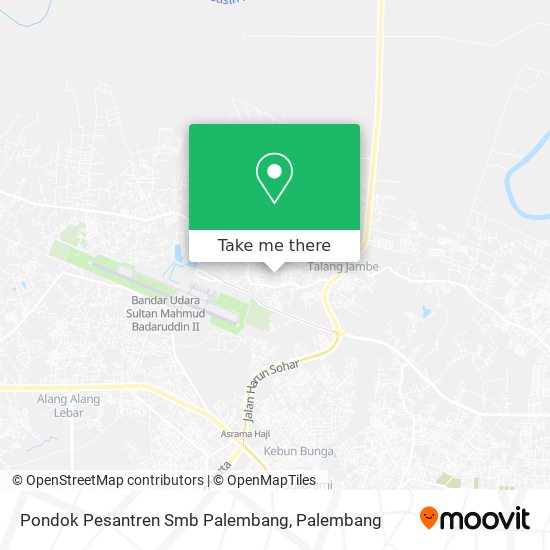 Pondok Pesantren Smb Palembang map