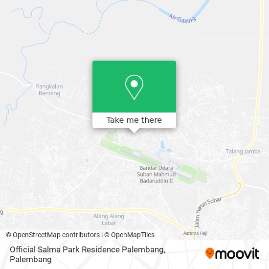 Official Salma Park Residence Palembang map