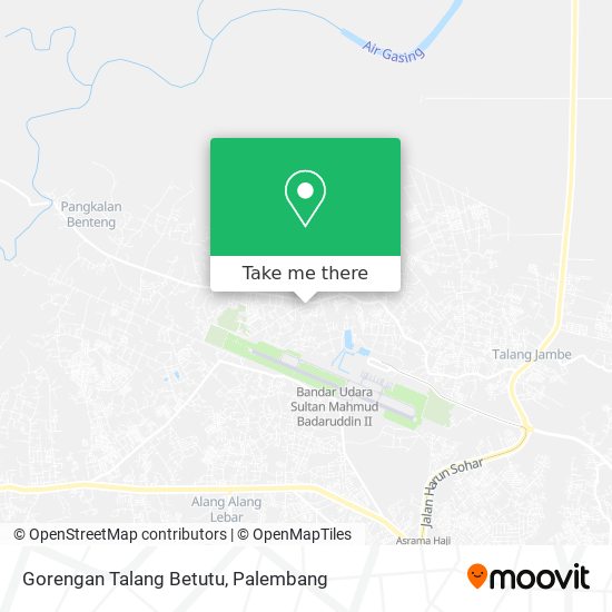 Gorengan Talang Betutu map