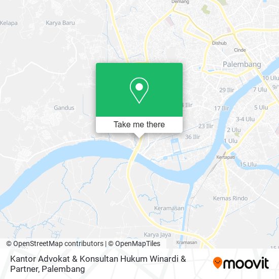 Kantor Advokat & Konsultan Hukum Winardi & Partner map