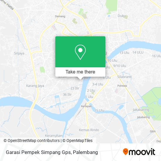 Garasi Pempek Simpang Gps map