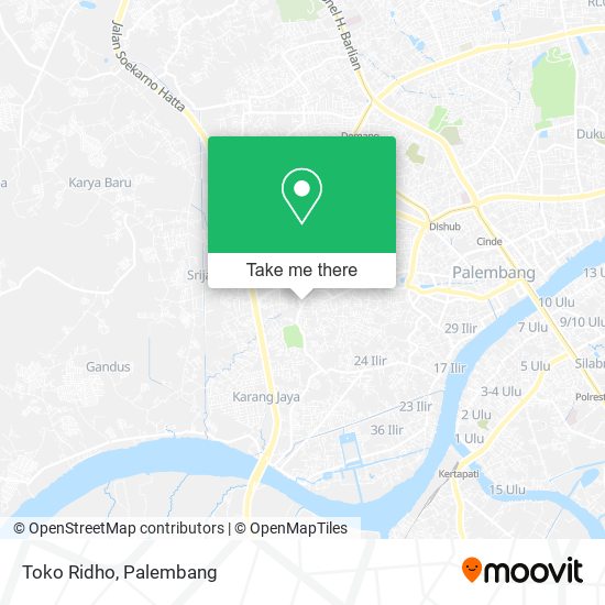 Toko Ridho map