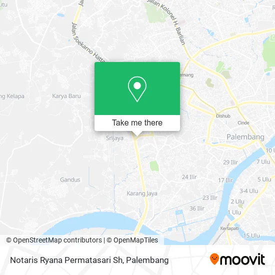 Notaris Ryana Permatasari Sh map
