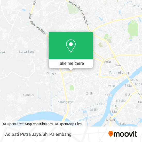 Adipati Putra Jaya, Sh map