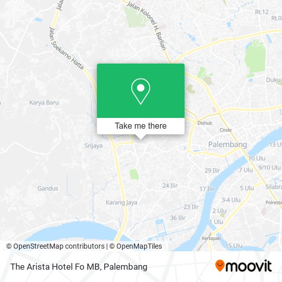 The Arista Hotel Fo MB map