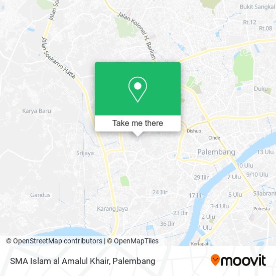 SMA Islam al Amalul Khair map