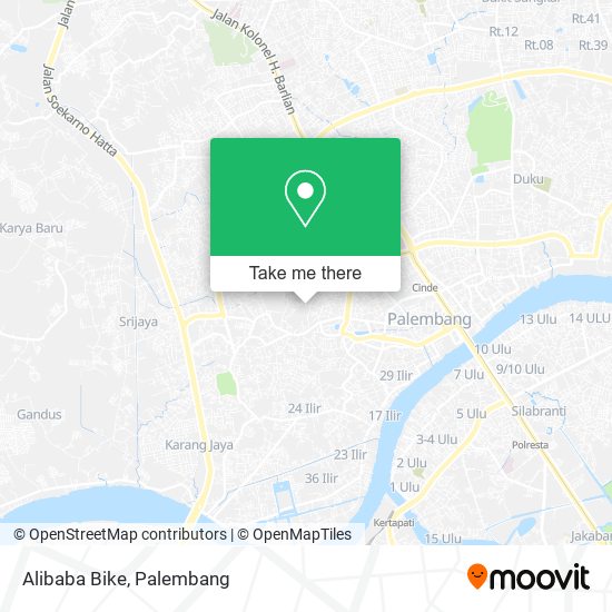 Alibaba Bike map