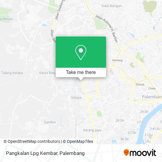 Pangkalan Lpg Kembar map