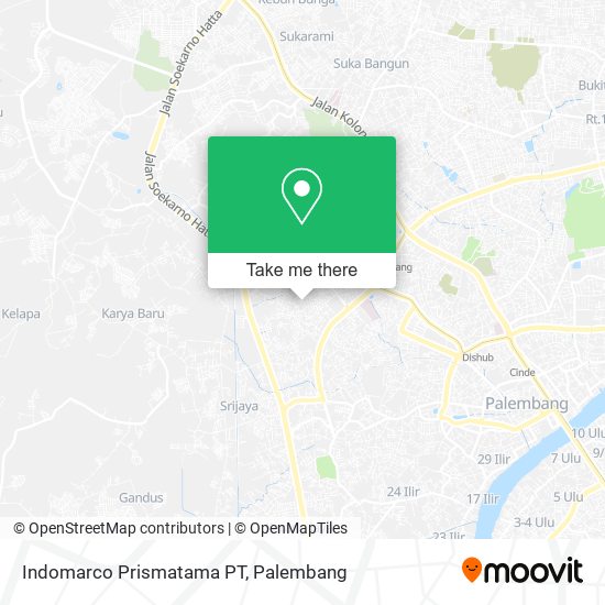 Indomarco Prismatama PT map