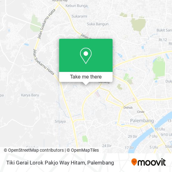 Tiki Gerai Lorok Pakjo Way Hitam map