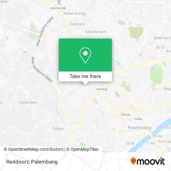 Reddoorz map