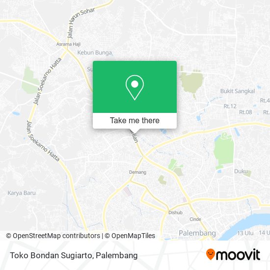 Toko Bondan Sugiarto map
