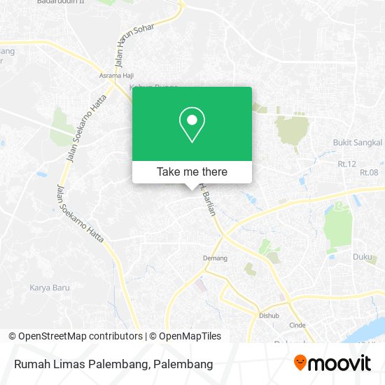 Rumah Limas Palembang map