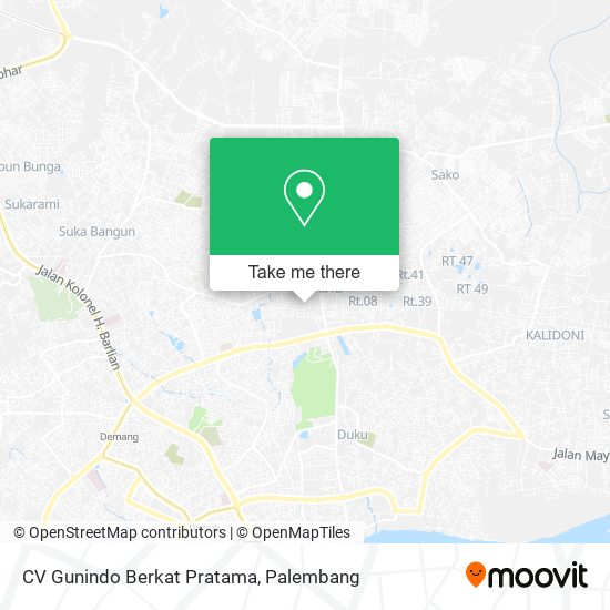 CV Gunindo Berkat Pratama map