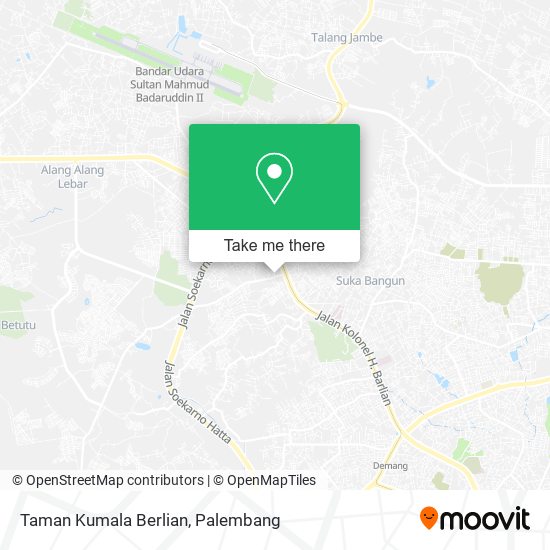 Taman Kumala Berlian map