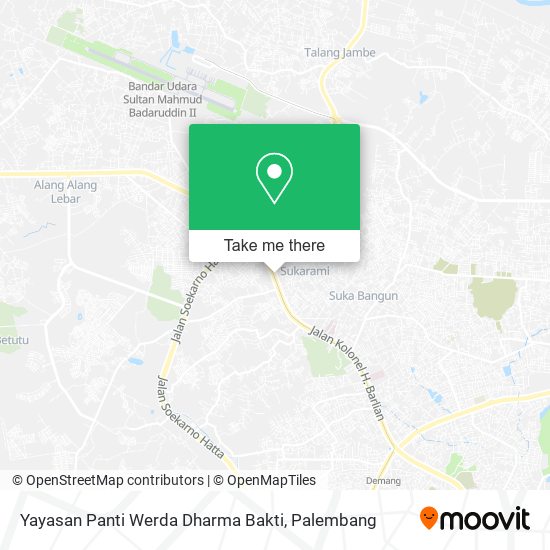 Yayasan Panti Werda Dharma Bakti map