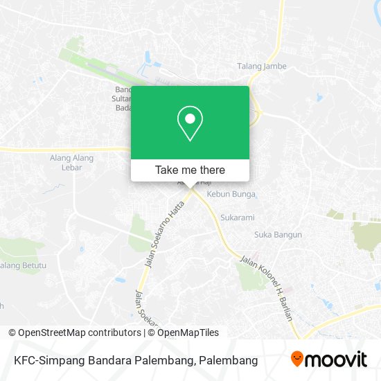 KFC-Simpang Bandara Palembang map
