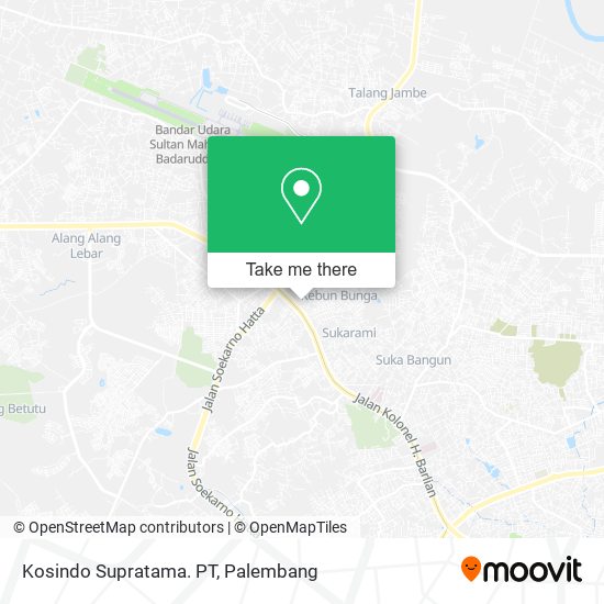 Kosindo Supratama. PT map