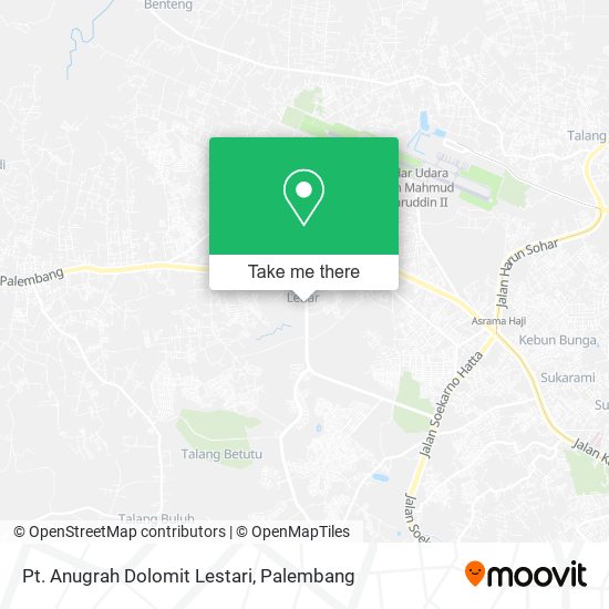 Pt. Anugrah Dolomit Lestari map