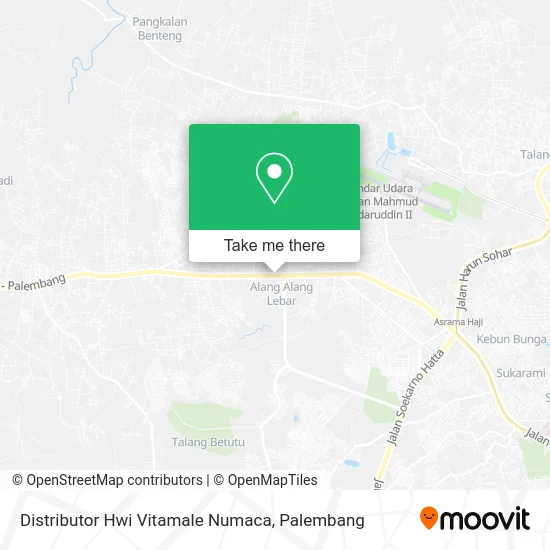 Distributor Hwi Vitamale Numaca map