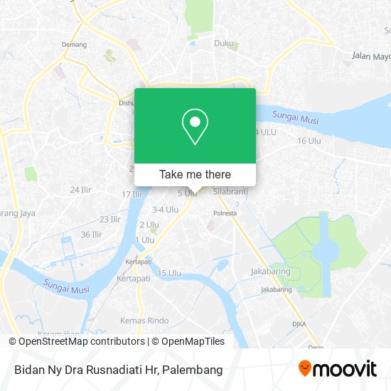 Bidan Ny Dra Rusnadiati Hr map