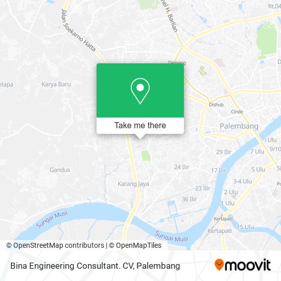 Bina Engineering Consultant. CV map