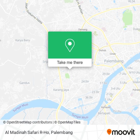 Al Madinah Safari R-Ho map