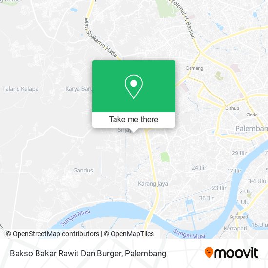 Bakso Bakar Rawit Dan Burger map