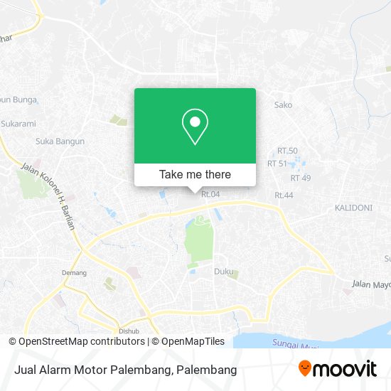 Jual Alarm Motor Palembang map