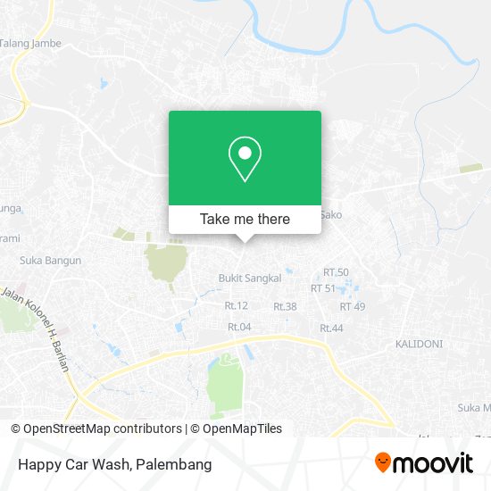 Happy Car Wash map