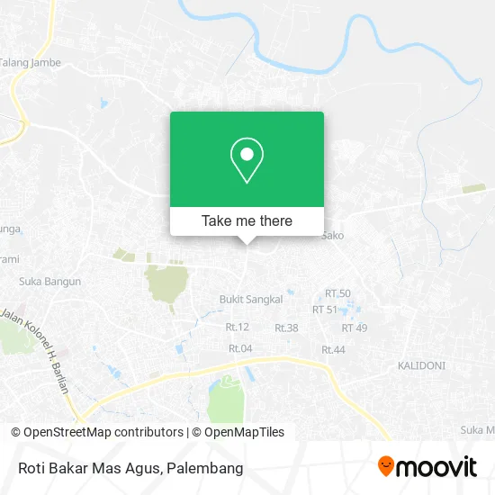 Roti Bakar Mas Agus map