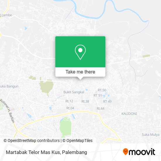 Martabak Telor Mas Kus map