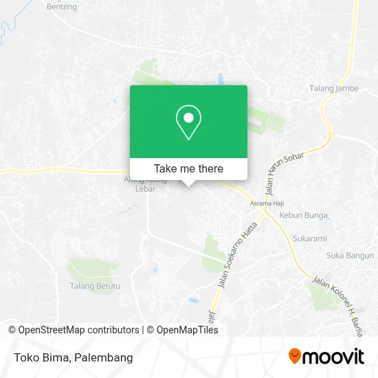 Toko Bima map