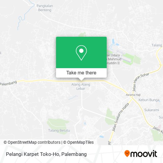 Pelangi Karpet Toko-Ho map