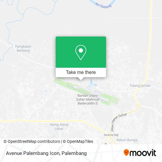 Avenue Palembang Icon map
